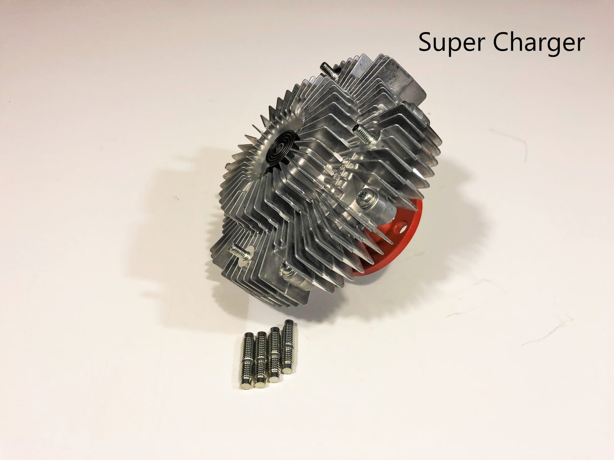 1FZ-FE HD Orange Hub Fan Clutch for a SuperCharger (modded